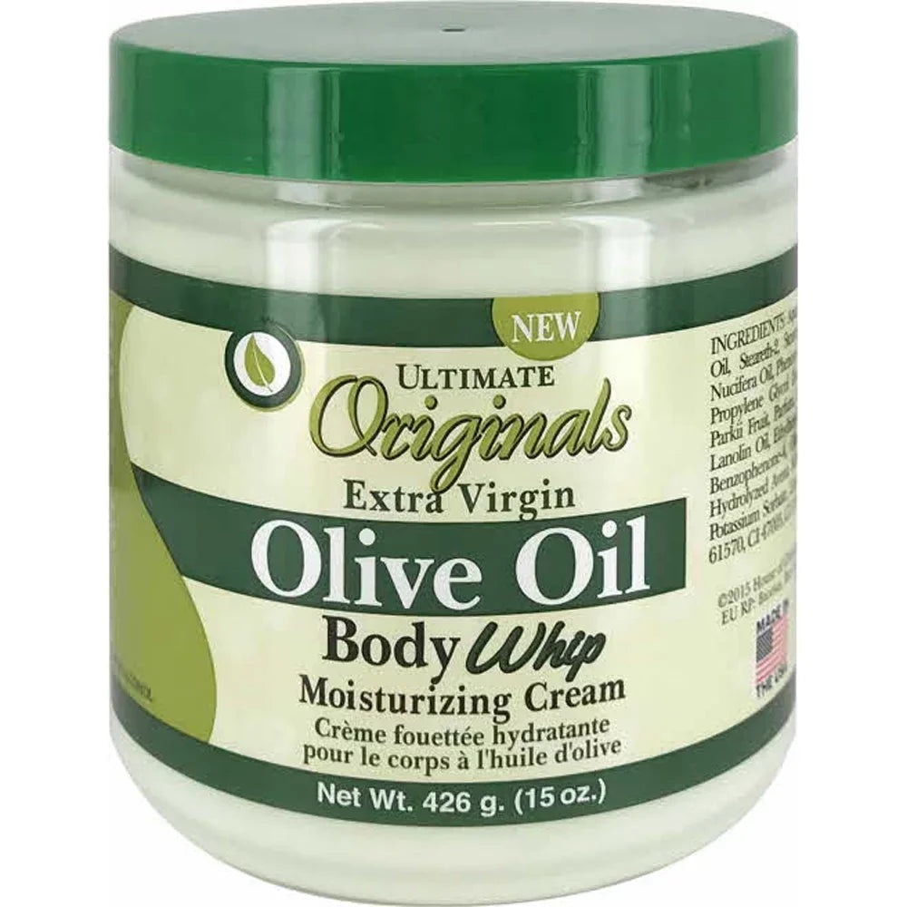 Africa's 15 Best Cream, of Pack 2 Olive Oz., Ultimate Body Organic Oil Whip