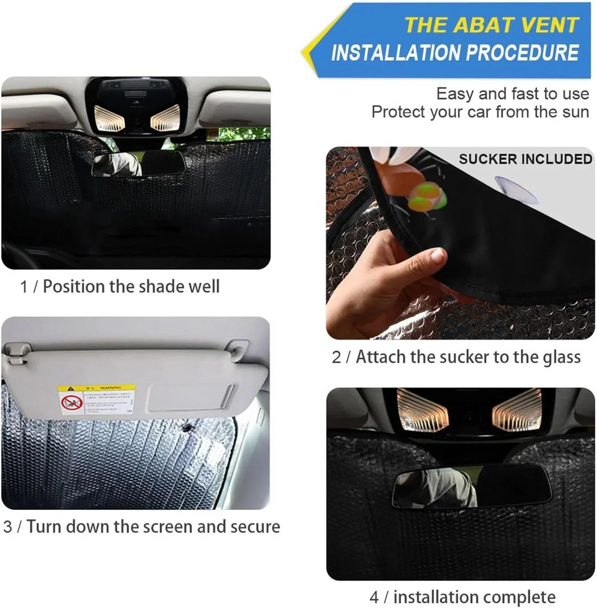 55x27.6in Rays Windshield Sunshade for Truck Shield Car Hyjoy Foldable Sedans Blocks Protector-Keeps Sun for Your Cool Dragonfly Vehicle Most Shade