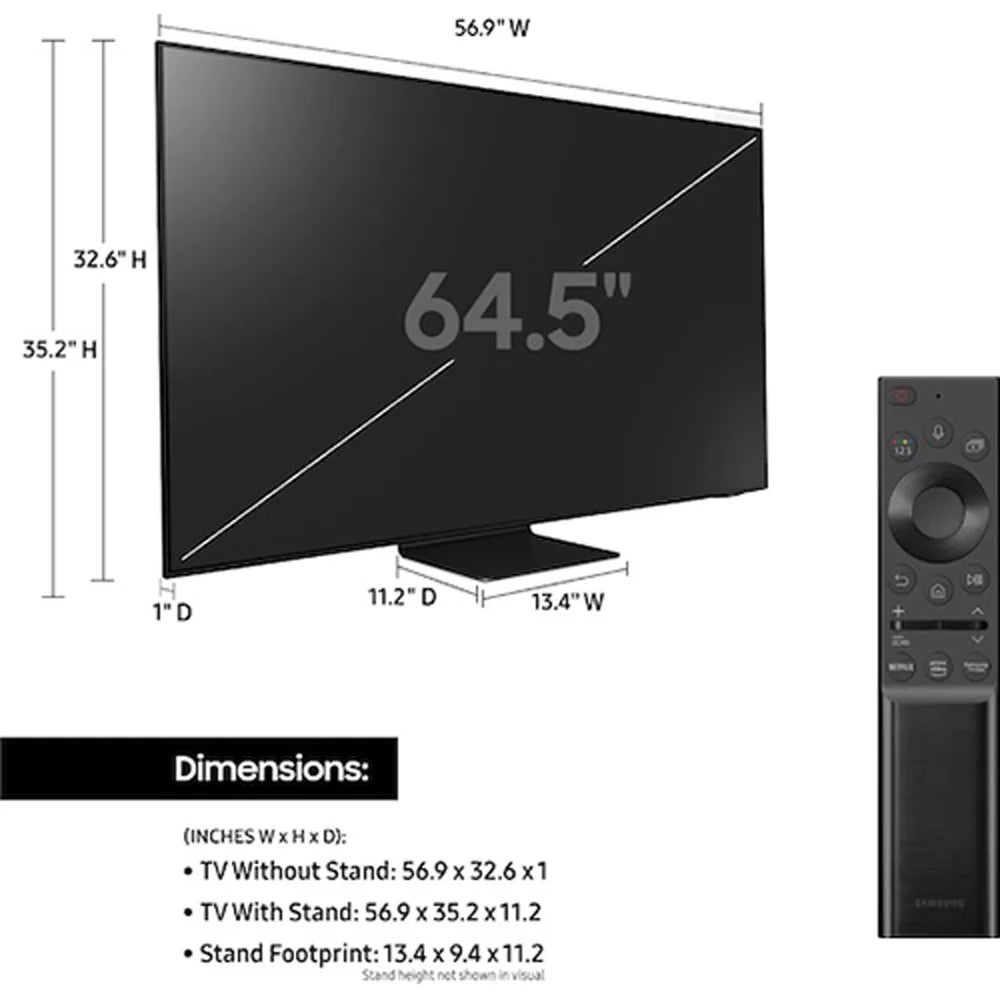 4K Inch Premium QN65QN90AA Smart Samsung Bundle Extended 65 with Neo (2021) Warranty