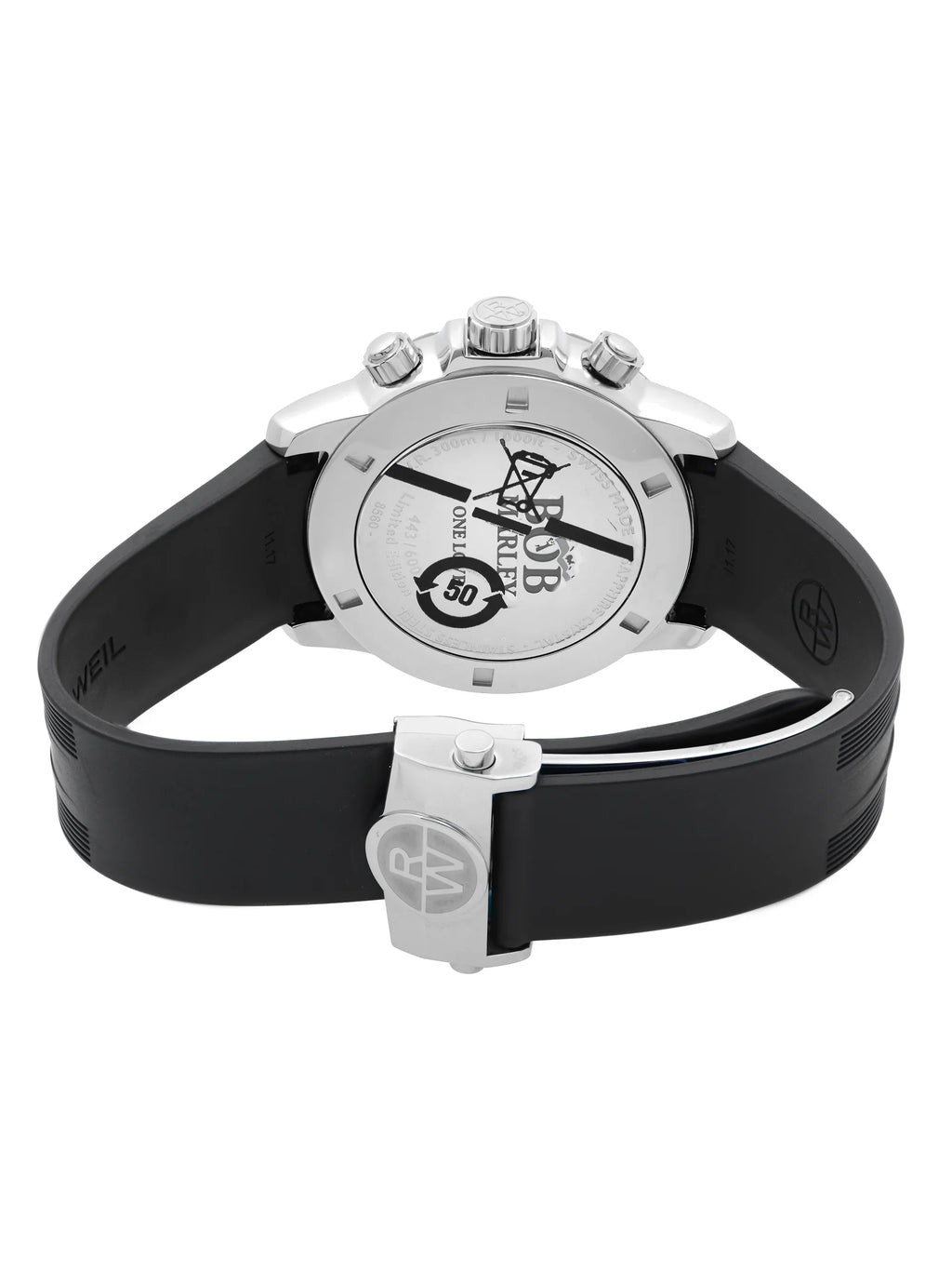 Edition Marley Raymond Bob Tango Weil Watch Mens Quartz Steel 300 8560-SR1-BMY17