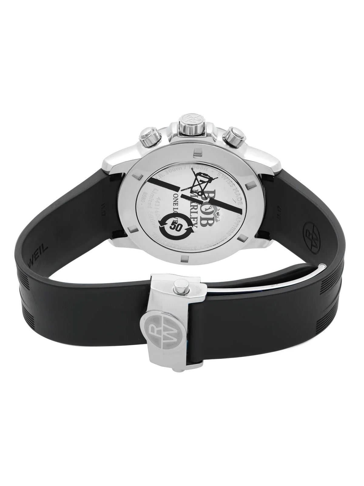 Edition Marley Raymond Bob Tango Weil Watch Mens Quartz Steel 300 8560-SR1-BMY17