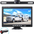 up eRapta View Camera IP69 Monitor Backup Moistureproof Back Lines 7'' & 1080P Night for Truck AY7 Rear Front Camera Grid or Vision Car