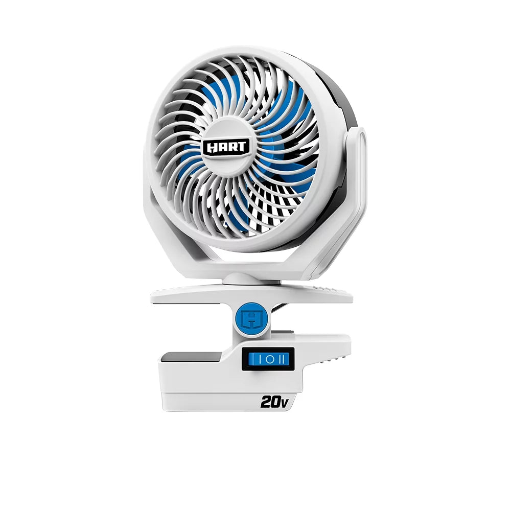 not 4-Inch 20-Volt Fan Included) Clamp (Battery