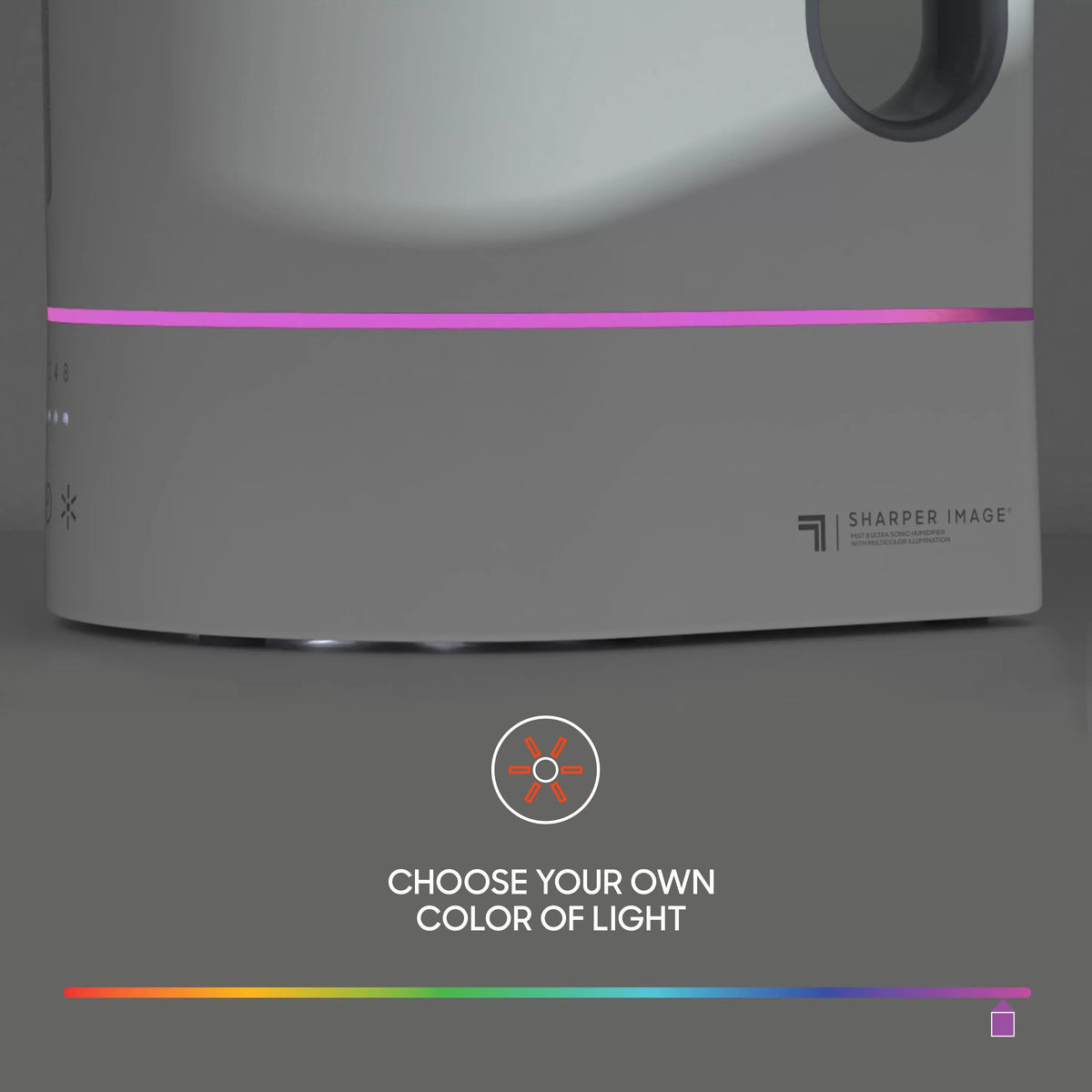 Gallon Pitcher Cool Sharper Tank 8 Ultrasonic 0.65 Light, Humidifier Mist, Customizable Image with