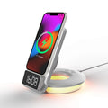 Station, Wireless - Touch Charging 3-in-1 Rexing Lamps Table-Desk Control, RS7 White