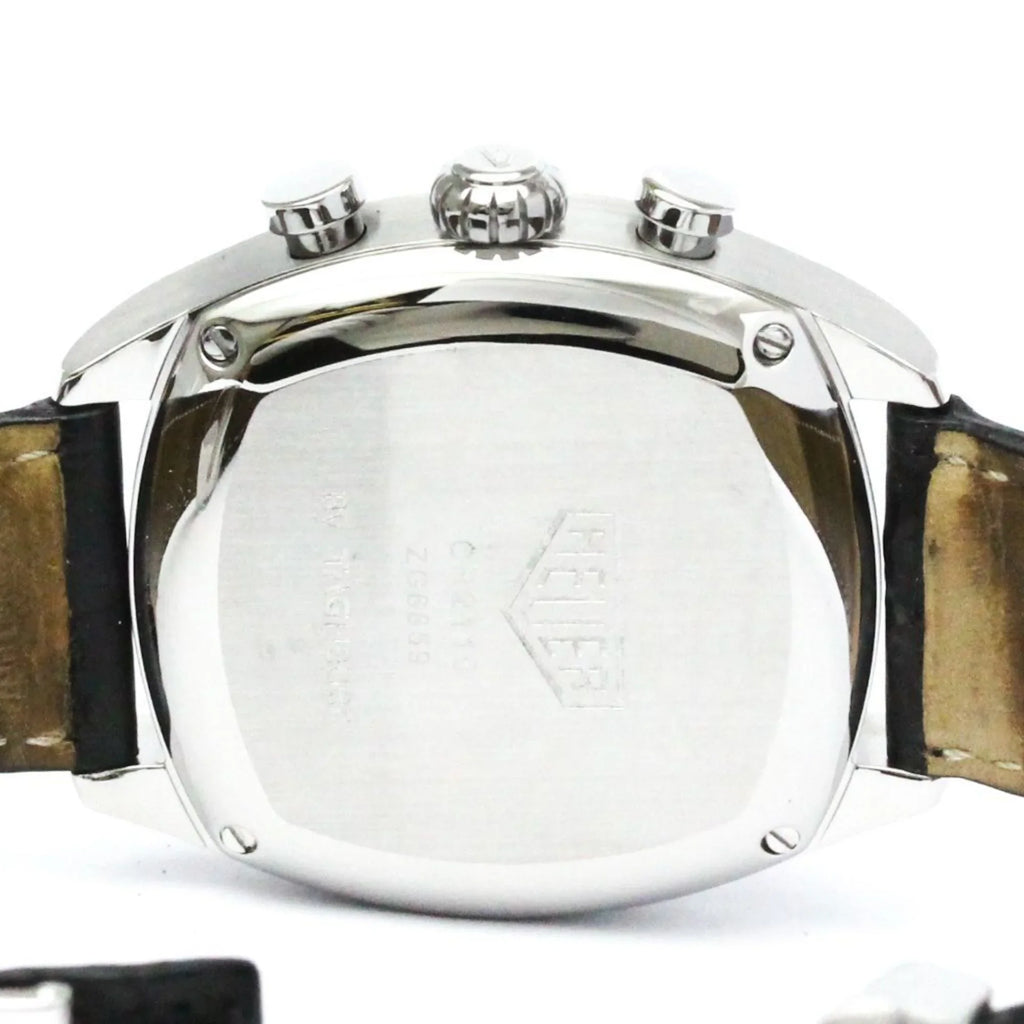 (Good) Chronograph Pre-Owned Polished Mens Automatic CR2110 Steel BF568307 Watch Monza