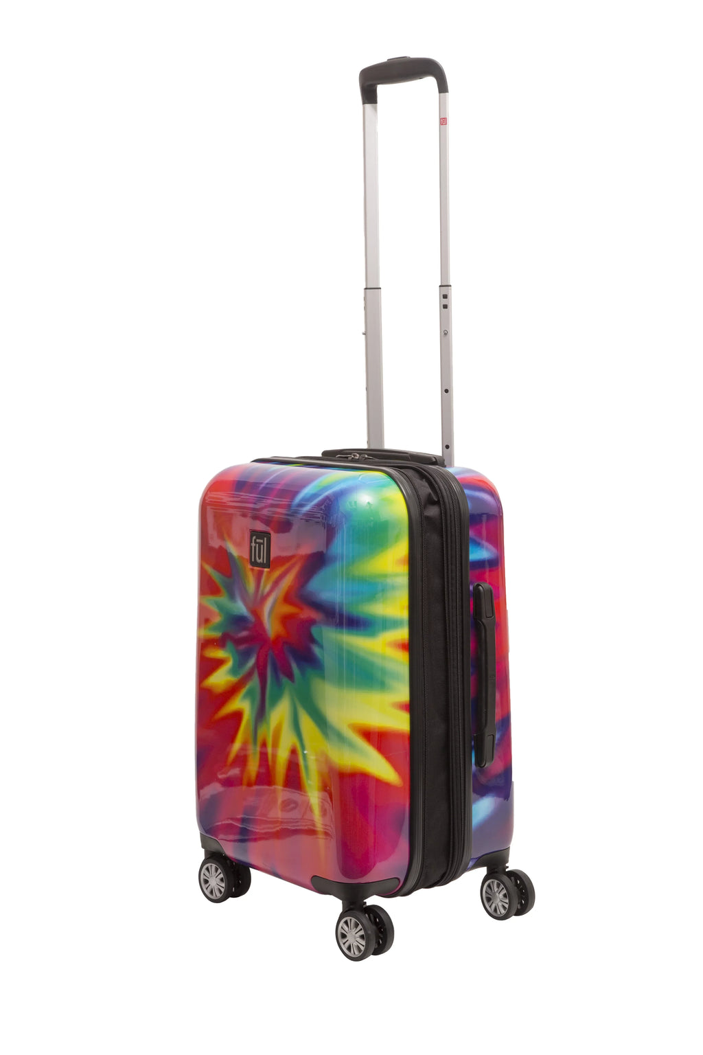 Tie Tie-Dye Rolling Dye Luggage, Inch Hardshell On Carry Swirl Rainbow 22 Wheels, with Suitcase