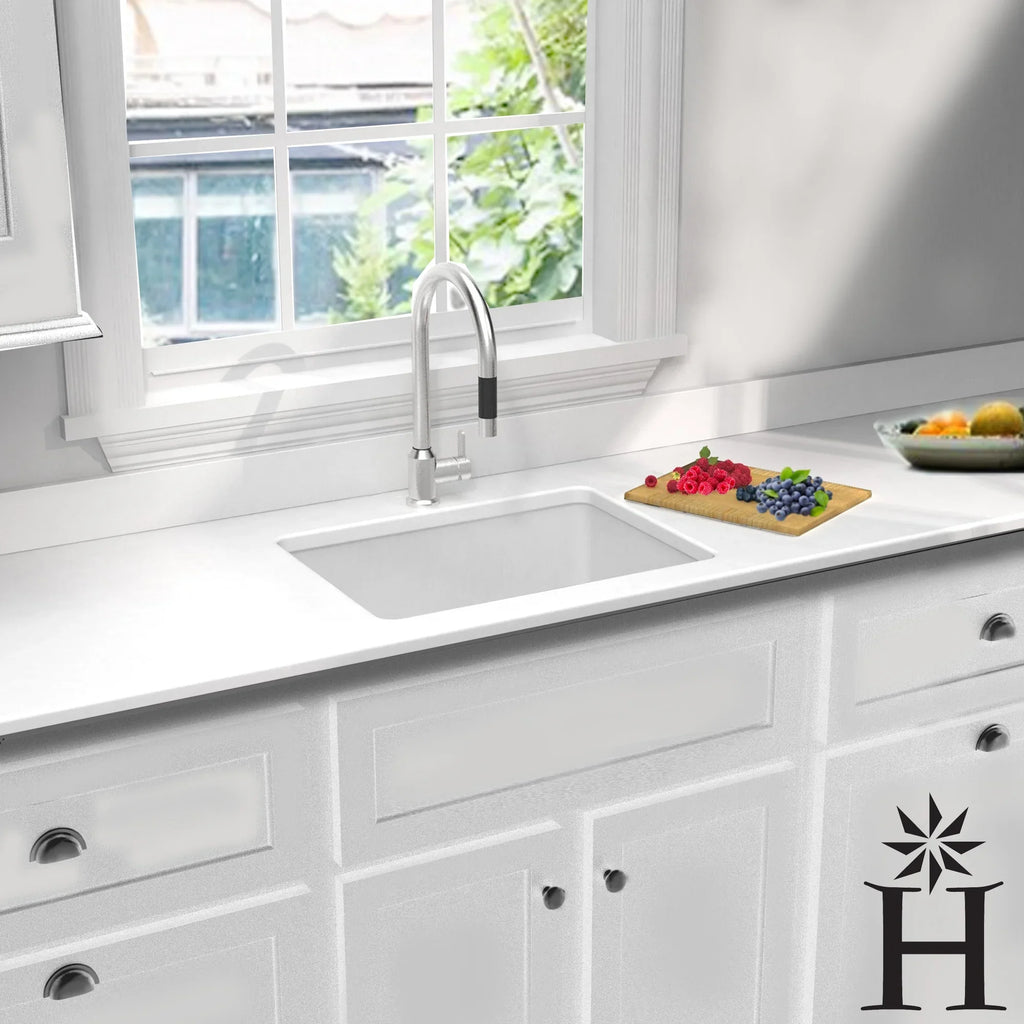 Dualmount Collection Highpoint Kitchen Fireclay Sink