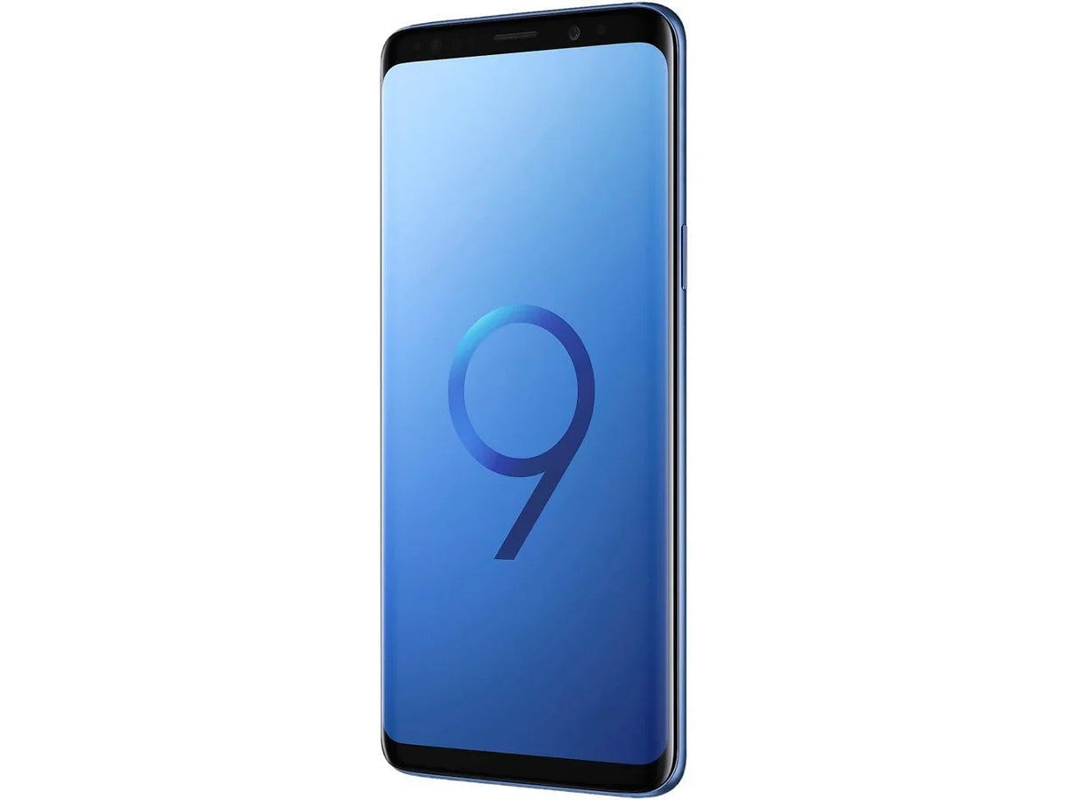 G960U (Refurbished: Coral 64GB Fair) S9 Fully Blue Unlocked Galaxy Pre-Owned Samsung