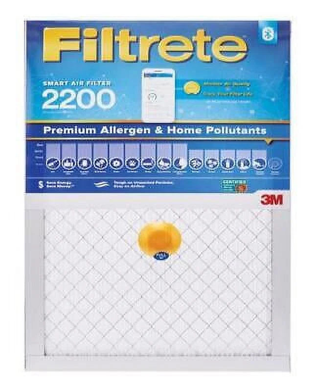 Smart Filter in. 25 (Pack of Filtrete in. 13 16 X H Pleated W 1 Fiberglass Air in. 4) 3M X D