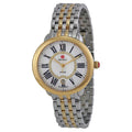 Diamonds MWW21B000015 Women's 46 Michele Mid of Watch 2-Tone Pearl Mother Serein