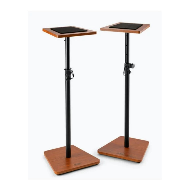 Stage Non-Slip Studio Stands Adjustable On SMS7500R Wood Monitor (2-Pack, Height Rosewood)