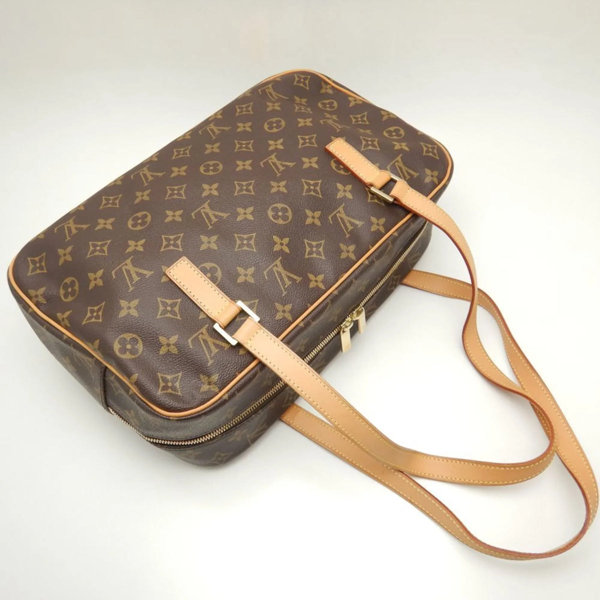 M51181 Pre-Owned City Shoulder Bag Monogram Brown (Good) 251475