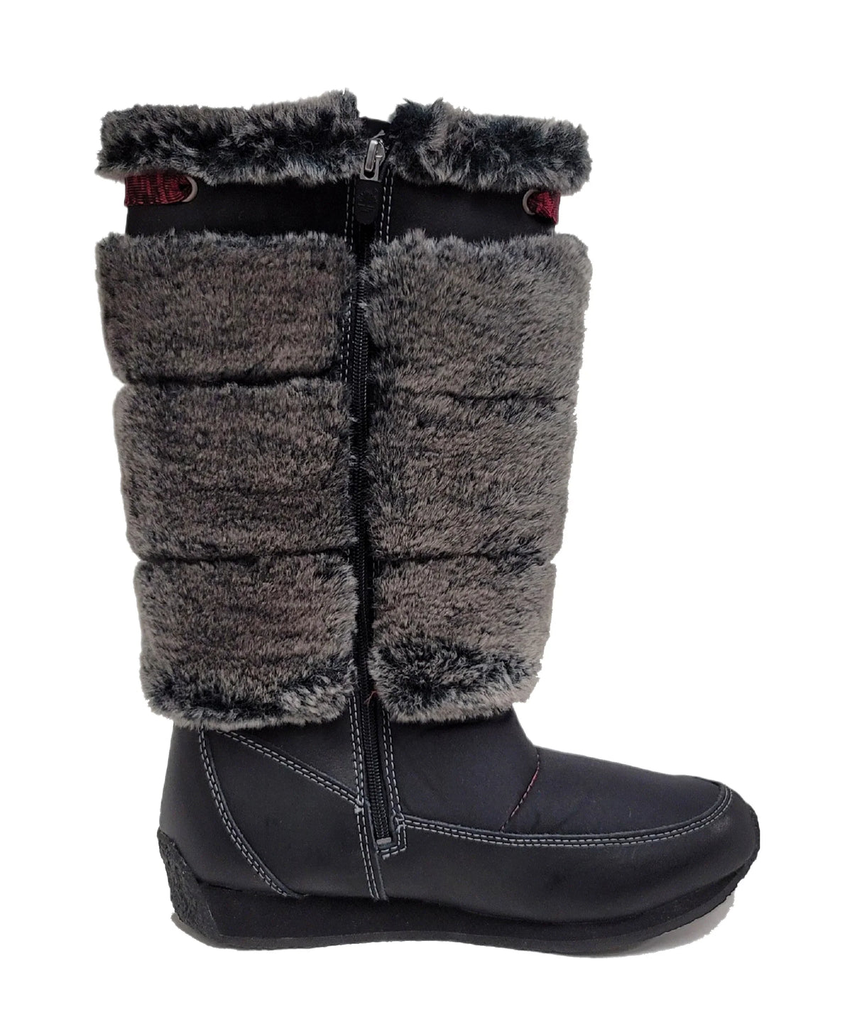 Medium size Black Preschool Fur Tall Youth Boot Timberland 59794 2.5 Winterberry