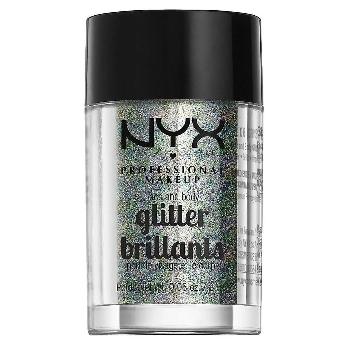 Face Pack 2 & oz Makeup Crystal Professional Glitter, 0.08 of Body