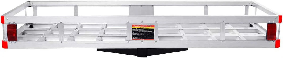 x Cargo 7” Truck, Car, Fits Cargo Trailer Basket 22” Carrier, Hitch Luggage Hitch 2” Rack, Cargo 60” x Vehicle , Capacity for Receiver, 500LBS Carrier Mount Aluminum