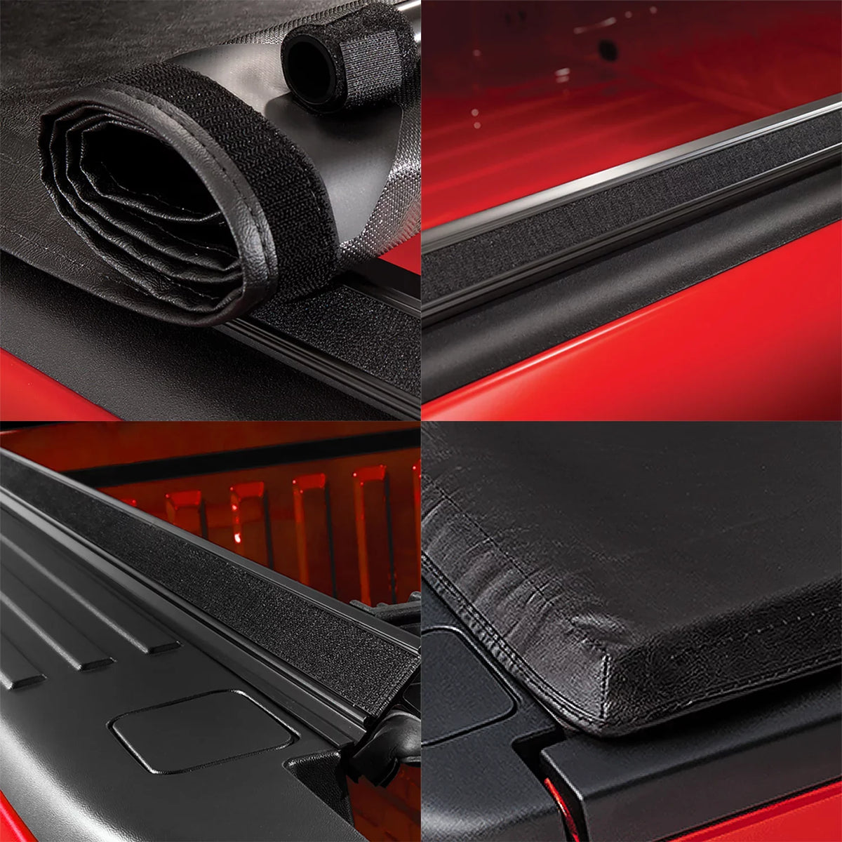 2019 Matte For Vinyl Black 2021 --090 to Roll-up Bed 20 Ford Motoring 5Ft Tonneau Shield Truck Top Ranger Soft Short