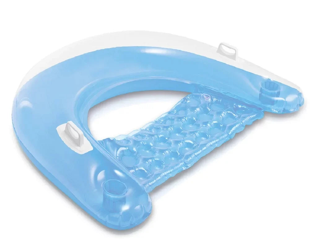 'N Sit Intex (Colors Pool 8 Floating Vary) Pack Float Colorful Inflatable Lounges