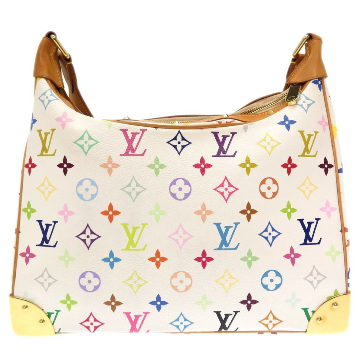 Louis Monogram Bron 0072 (Fair) Bag Vuitton M92660 Shoulder Boulogne Pre-Owned Multicolor