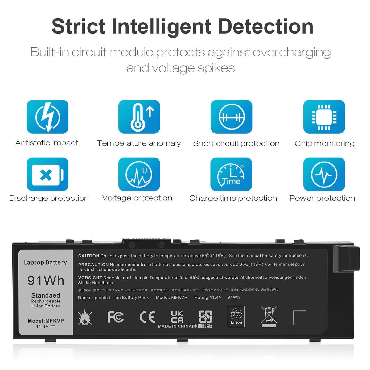 Precision Series For 7710,17 Battery 17 7720 Dell