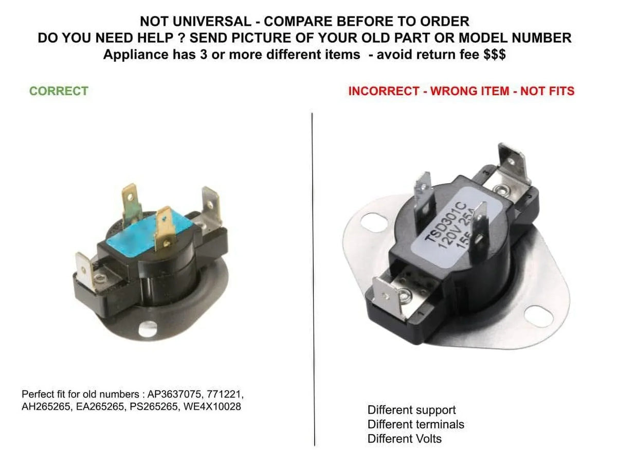 Thermostat WE4X10028 771221 Cycling CKD3214