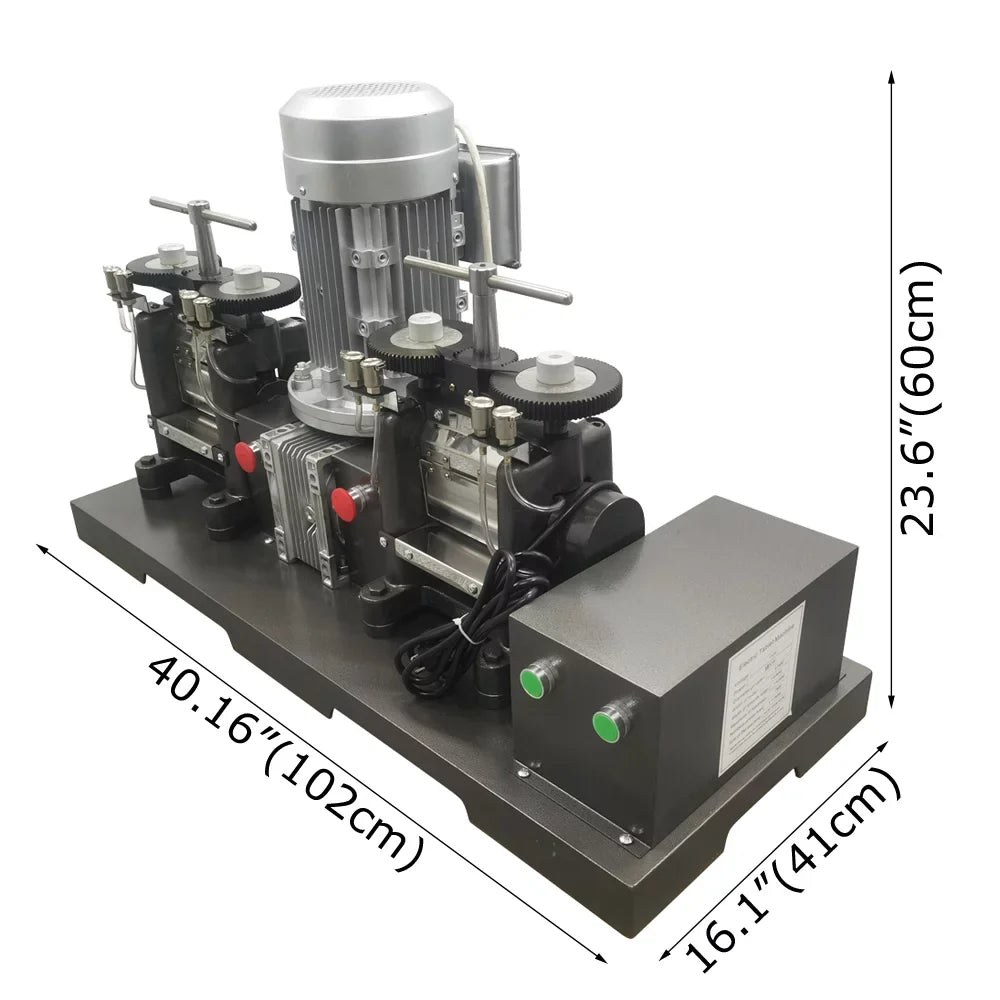 Head Tool Rolling Double 3HP Mill Making Jewelry Machine Electric