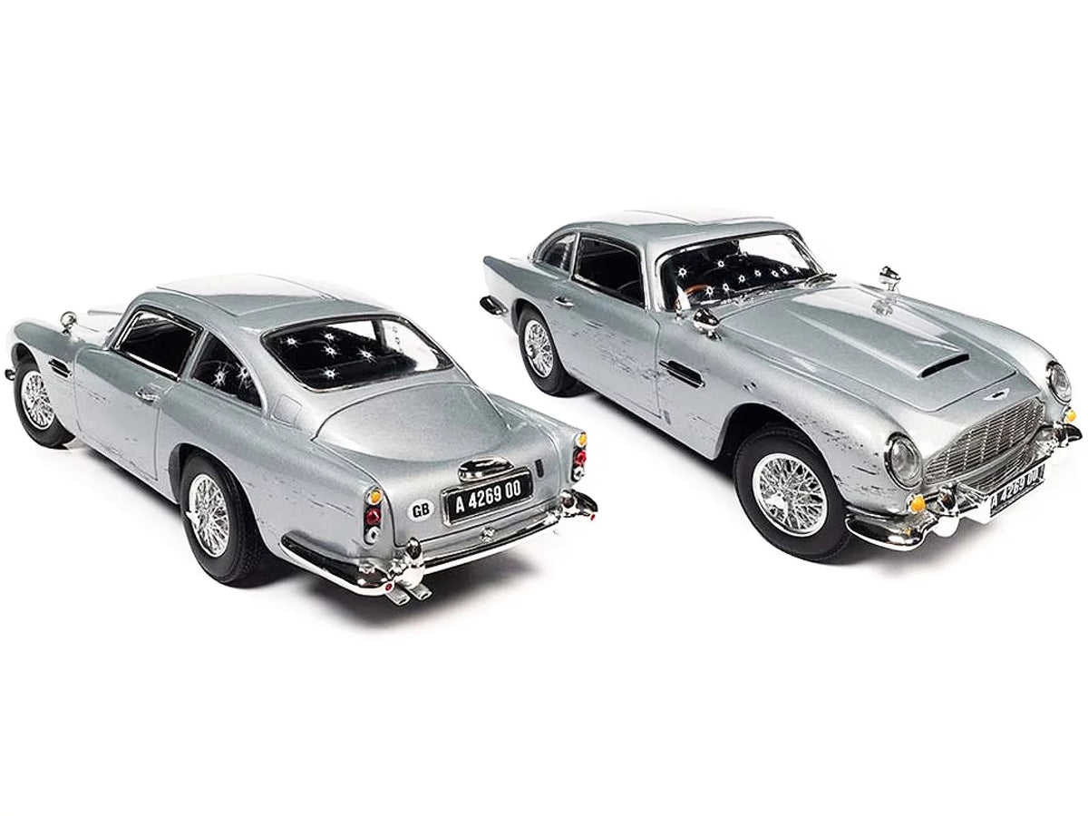 Aston CP7840 Martin Holes (James Bullet Bond Limited with Damage 1/18 007) DB5