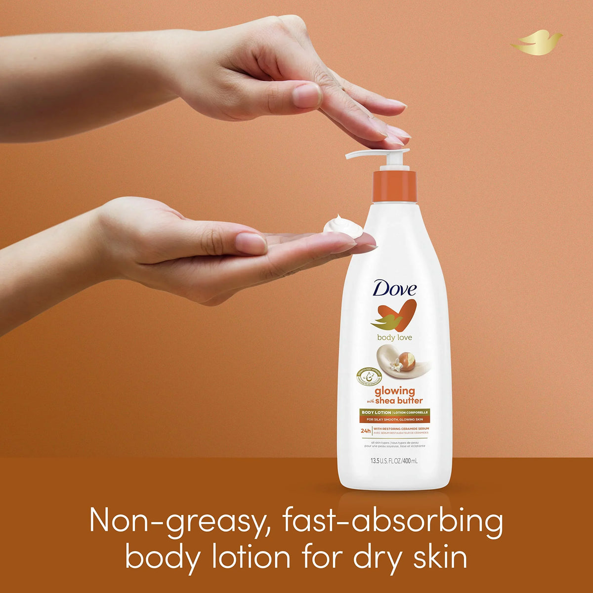 Dry Skin Butter For Smooth Love Body Shea Lotion Dove 13.5Oz Body Pampering Pack 3 Of & Softens Silky, Skin Smoothes