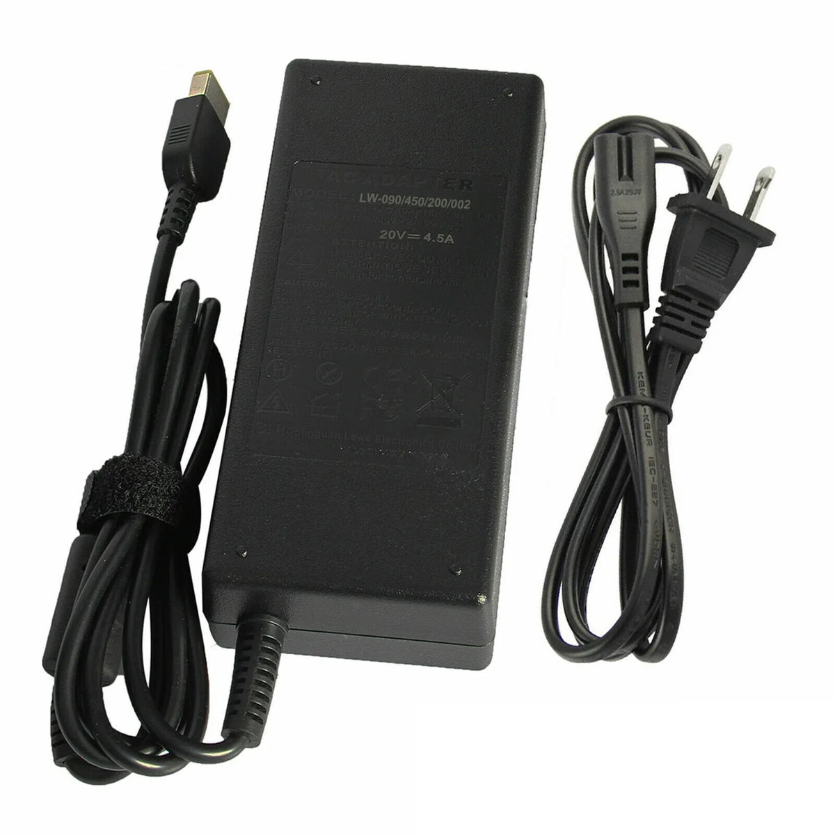 of 20V Adapter 4.5A 0B46994 5PCS Thinkpad Supply Power 90W Lenovo Charger For