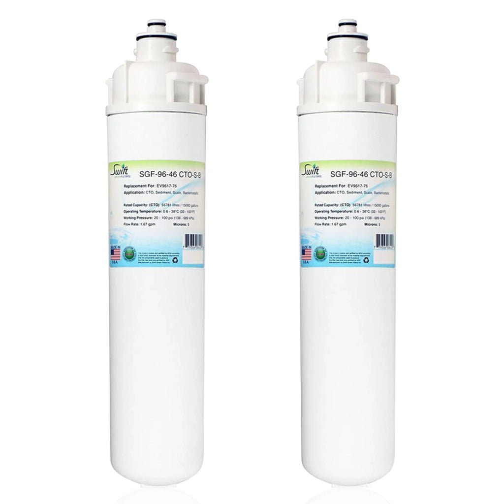 Made of for Fits Filters 2) Filter EV9617-76, -S-B -96-46 Commercial (Pack in Moisture Swift Green