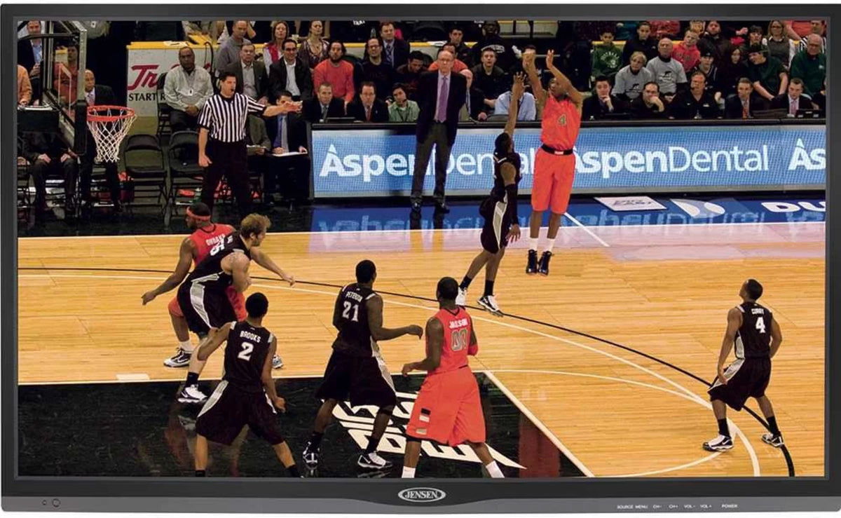 110V 480p), () Wide Television Performance + 32" panel, with and JE3217 16:9 (1080p, 768 1366 Remote x 720p, Ready & Resolution, High Integrated Tuner Control,