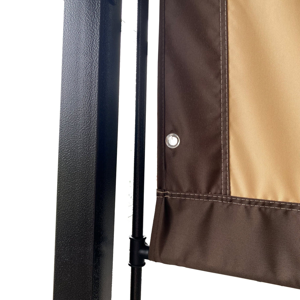 Ft Replacement for Shield Universal Outdoor Pergola Structure Canopy Curved 12x9