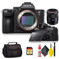 Sony with 55mm Lens Kit - f/1.8 a7 Standard Camera Digital Alpha Mirrorless E-Mount Sony