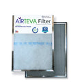 Actual 1/2 Size: 1) Furnace Filter 13 1/2 , Replacement With 3/4" (1) x Biosponge 20 Plus Airteva (14 Pad 19 x x X