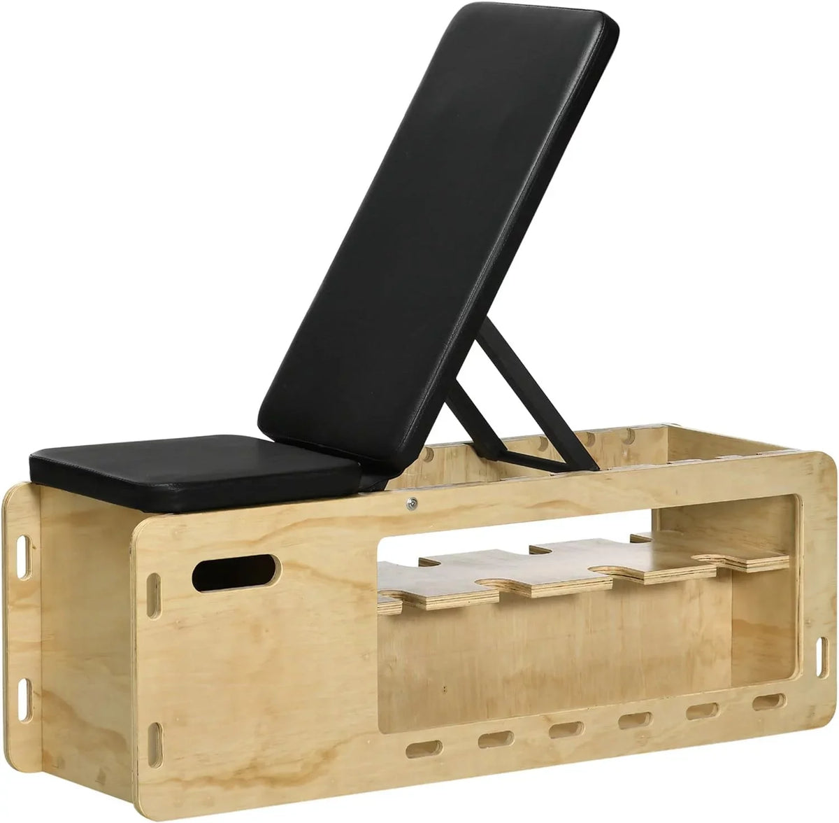 Gym For Storage Bench, Chest With Equipment Bench Workout Weight Rope, Strength Incline Resistance & Adjustable Bench Weight Rack Arms Training Lifting Home