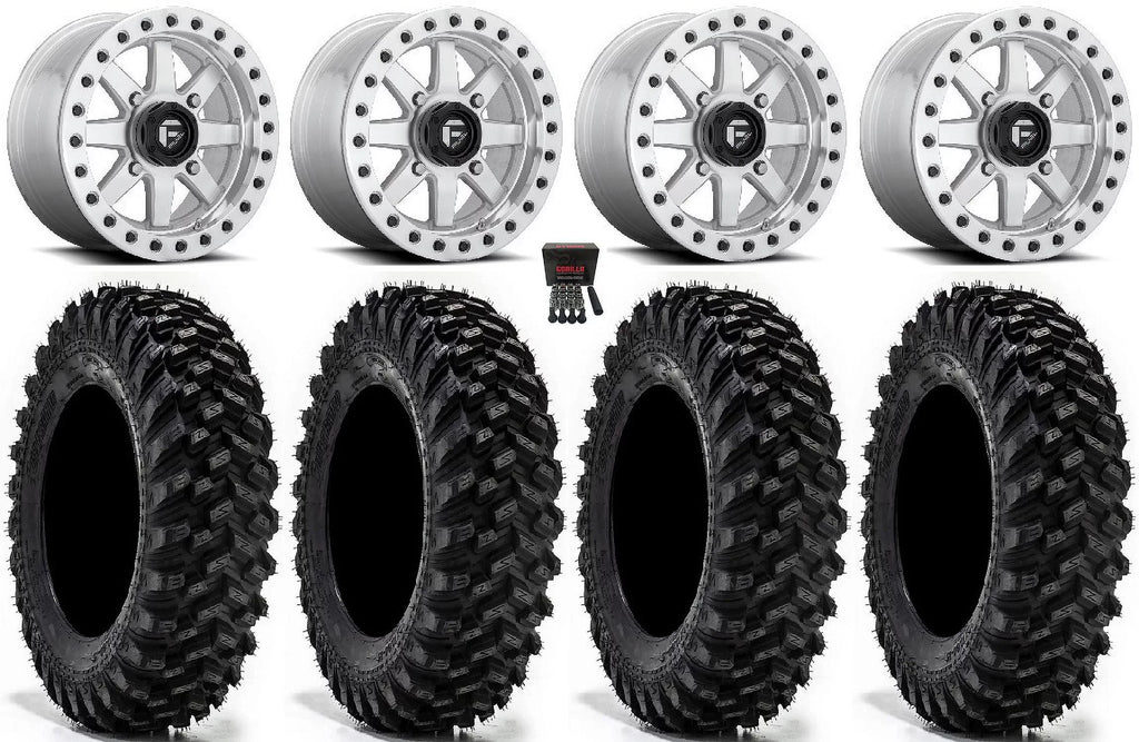Warrior Tires Wheels Mh 14" Pro Fuel Bdlk Kawasaki Mule 32" Maverick