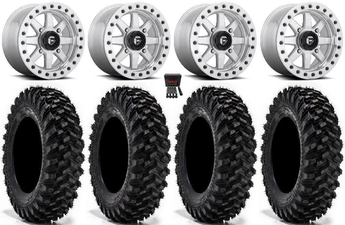 Warrior Tires Wheels Mh 14" Pro Fuel Bdlk Kawasaki Mule 32" Maverick