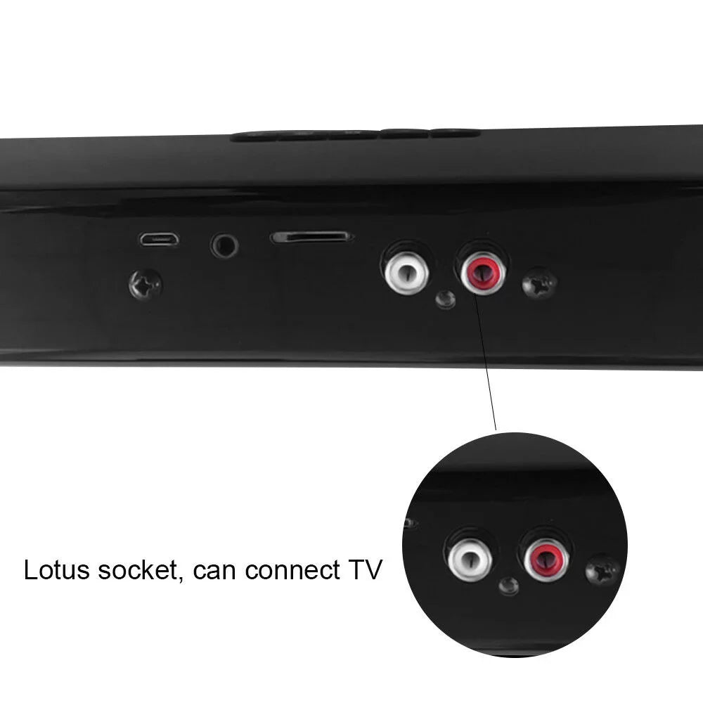 Surround Bass Wireless Theater 3D for Sound Sound Home+Remote Bar Speaker Bluetooth Super Stereo Home