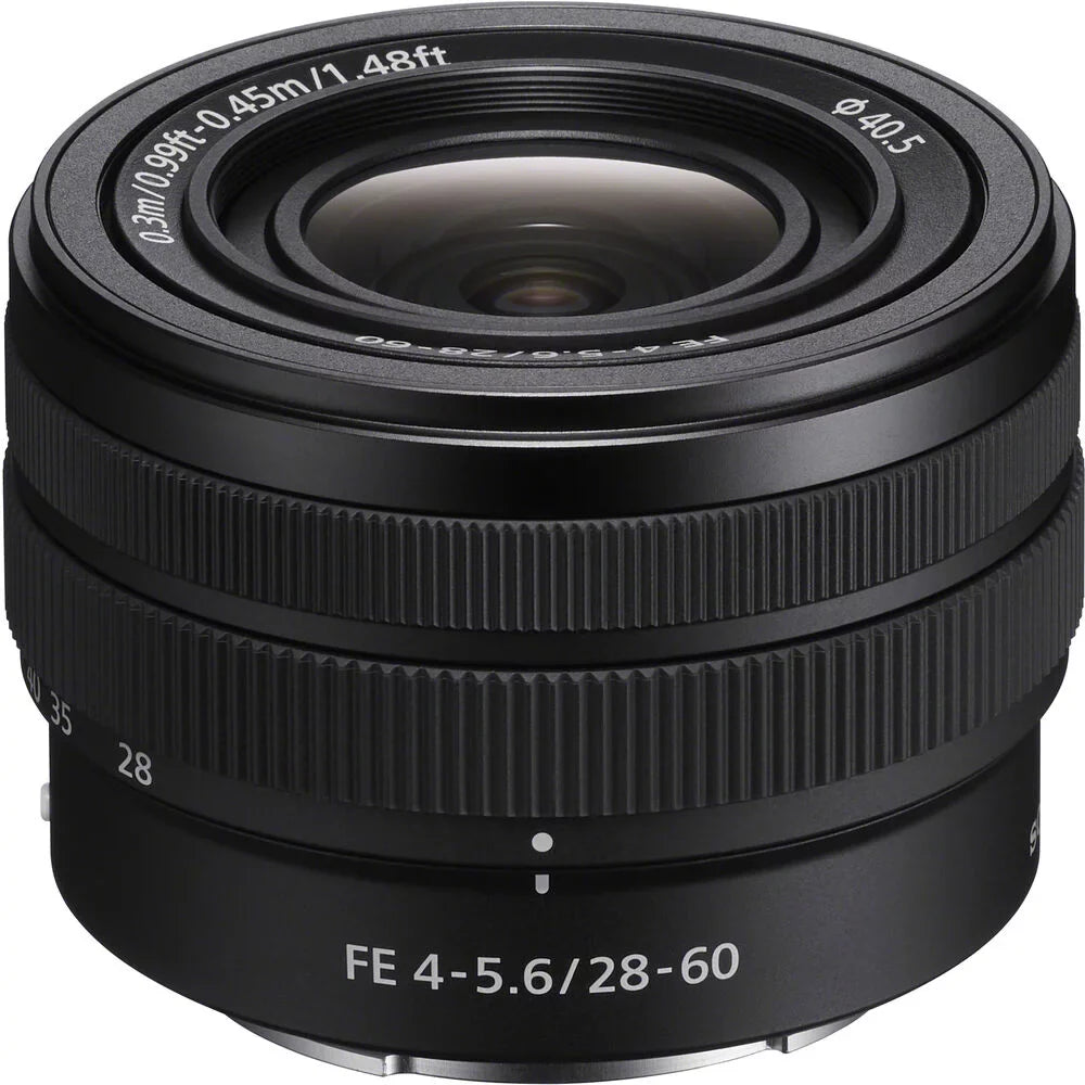 G Filter f/2.8 +64GB (Black) Mirrorless Lens+24mm with +3 Sony Camera 28-60mm Lens a7C