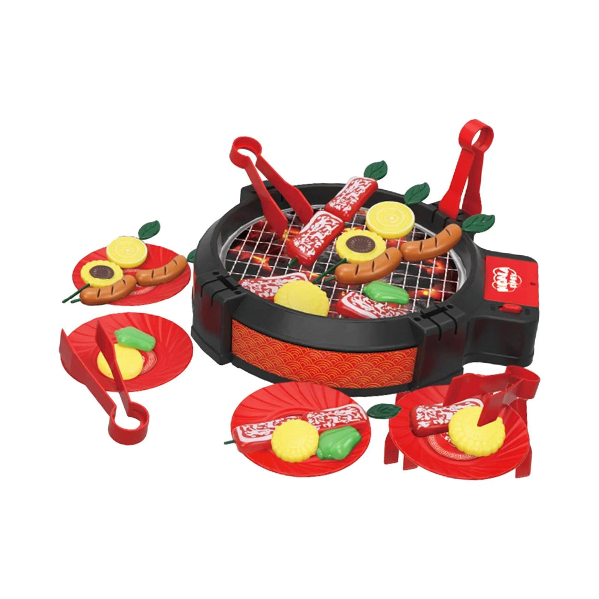 Kitchen Boys 27 Playset Toy Grill Kids for Barbecue Pieces shamjina Cooking Girls