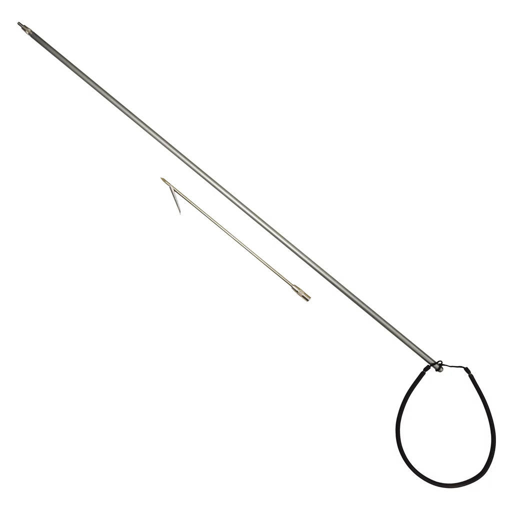 Aluminum w/ Prong Duty 6ft Heavy Speartip Spear Scuba Choice Silver Pole 1