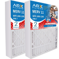 Pack 11 Filter X0583 Lennox Air 1200 to 2 1000, 7 by Fits Filter Air & 16x25x5 . with Comparable