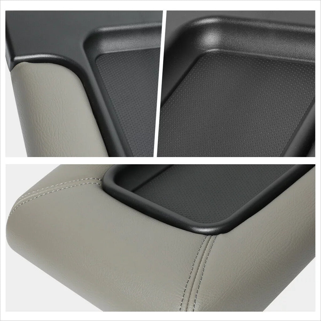 Rest Lid Shield Chevrolet For Repair Console Cadillac Arm Kit Center Gray