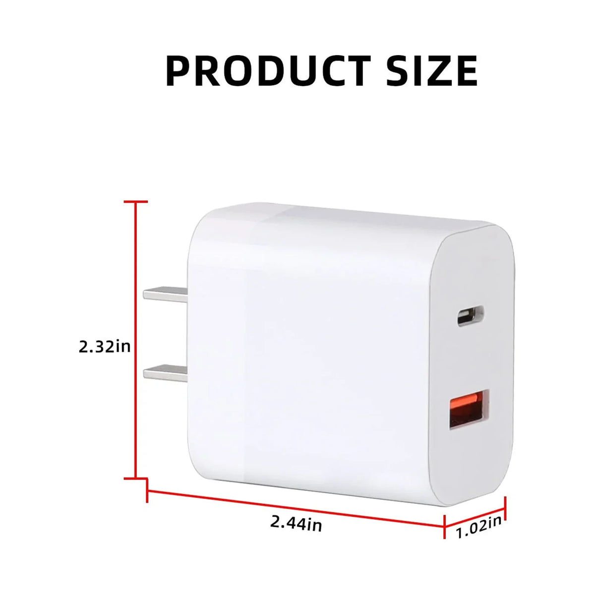 30W Dual-Port Parts Pro Type-C with Charging Cable 2/Mini for Mini 3 Charger Charging