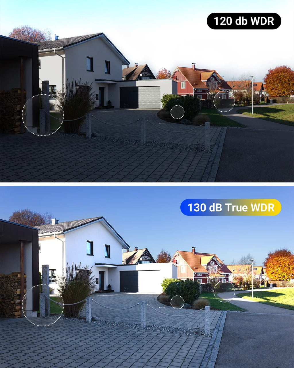 4K Detection Night with Light True Supplement Human Color Security Poe Vehicle Camera Vision Ultra Full