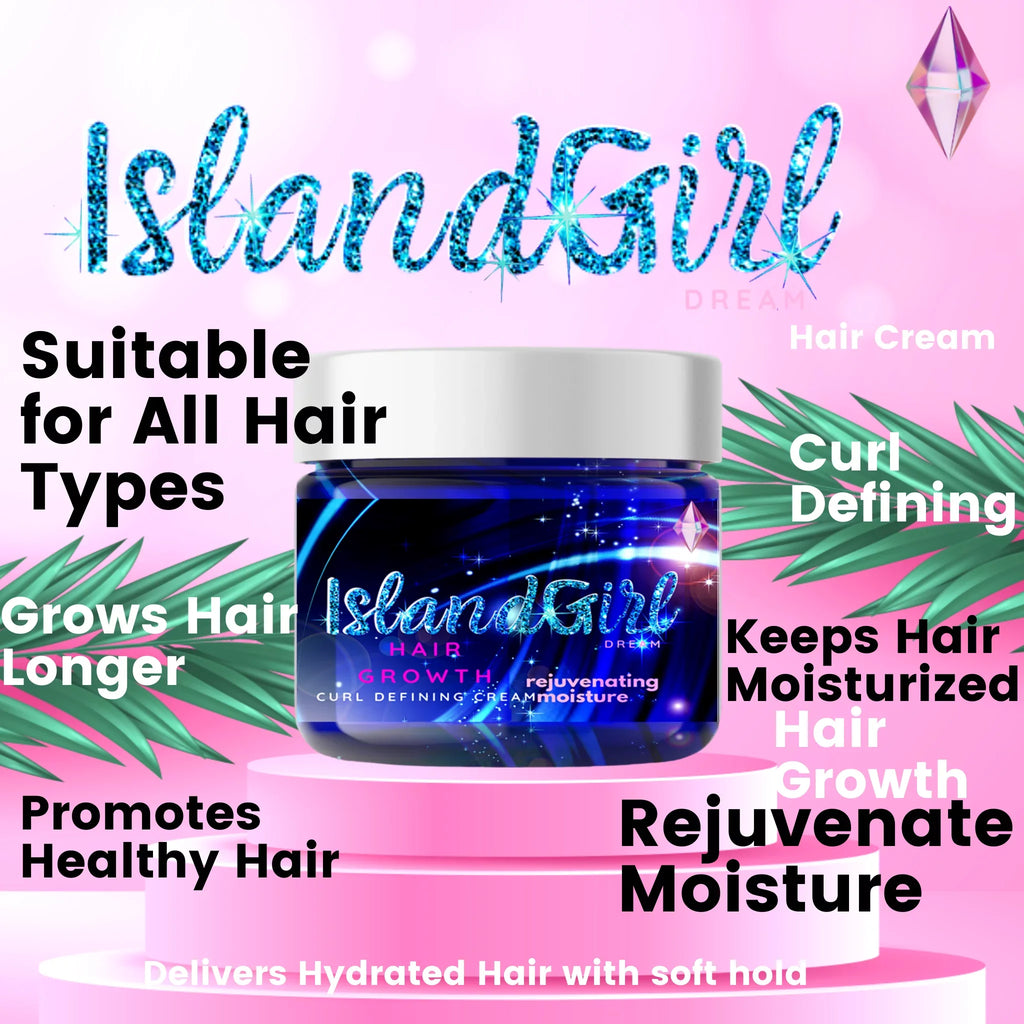 Hair Dream my Moisture Defining IslandGirl Growth Cream Rejuvenate Curl -