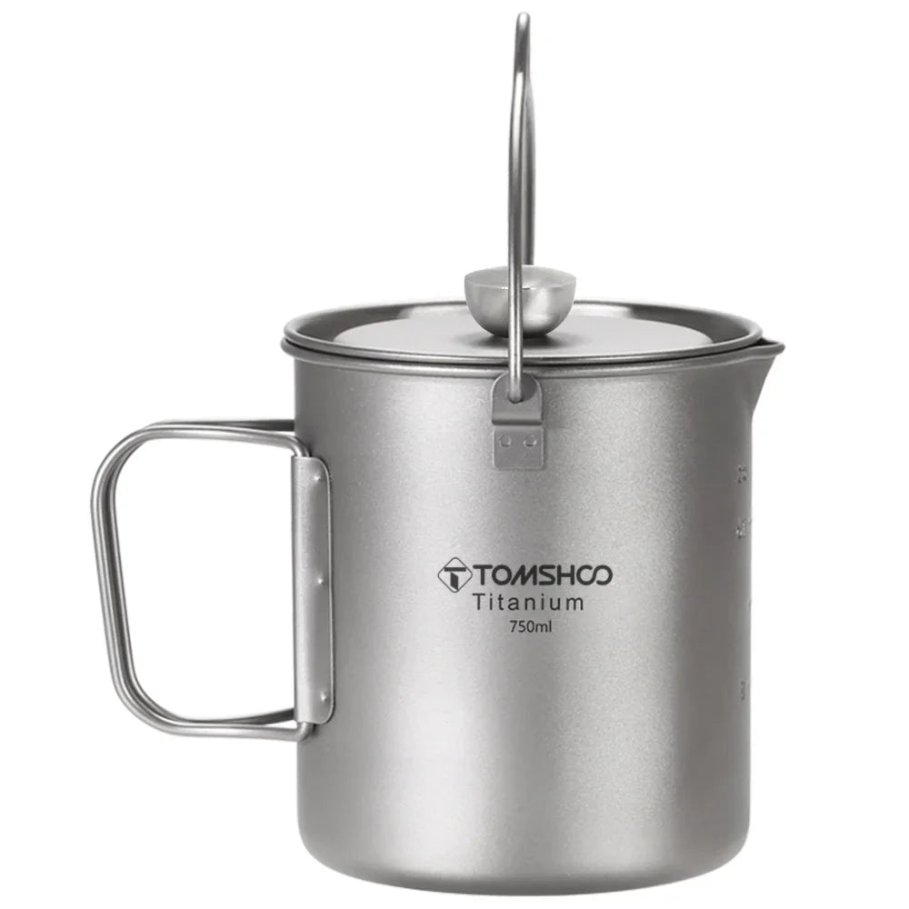 French for Method Cup Coffee Camping Press Hiking Press and Plate, Coffee Pot, Backpacking with 750ml Press Maker