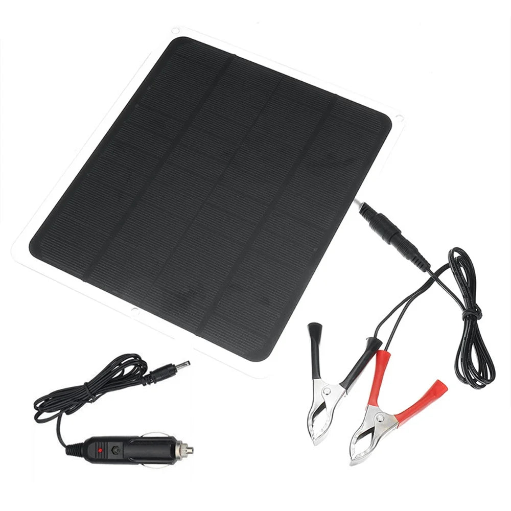Hiking Solar Charging Panel Tool for Portable Silicon Monocrystalline - Aibecy Camping 20W