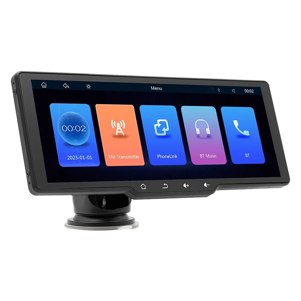 CarPlay Car Player Mobilephone Camcorder Rearview Control Car 10.26in Portable Auto Camera Video Multi-language Car Car Camera MultiMedia moobody Recorder Wireless