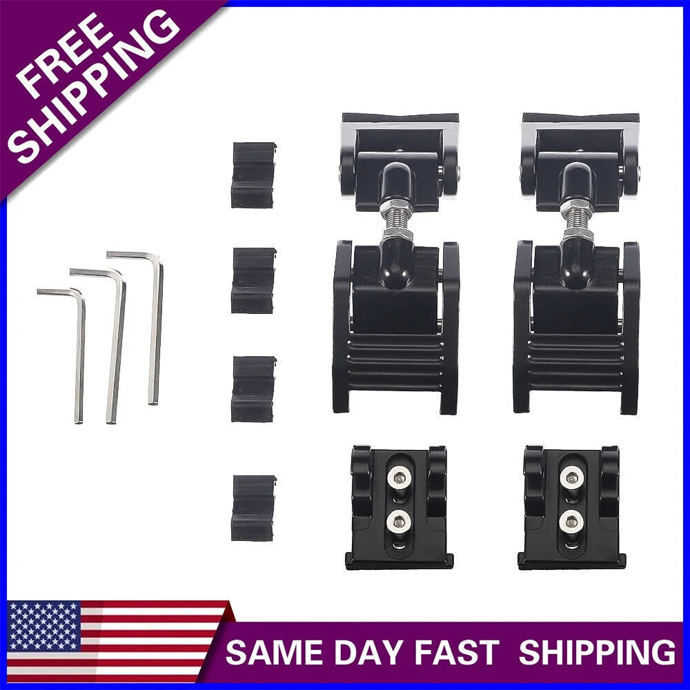 Durable 07-18 Lock Catch - Latch JahyElec Your Hood Secure Black for Jeep Adventures Wrangler Off-Road